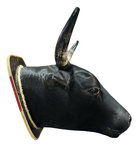 Cabeça De Boi Empalhada - Decoração De Parede Country