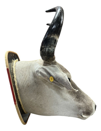 Cabeça De Boi Empalhada - Decoração De Parede Country