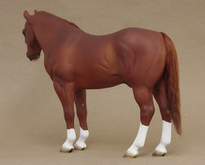 Escultura Cavalo Alazão Marrom